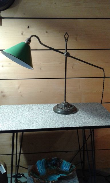 ancienne lampe d'horloger